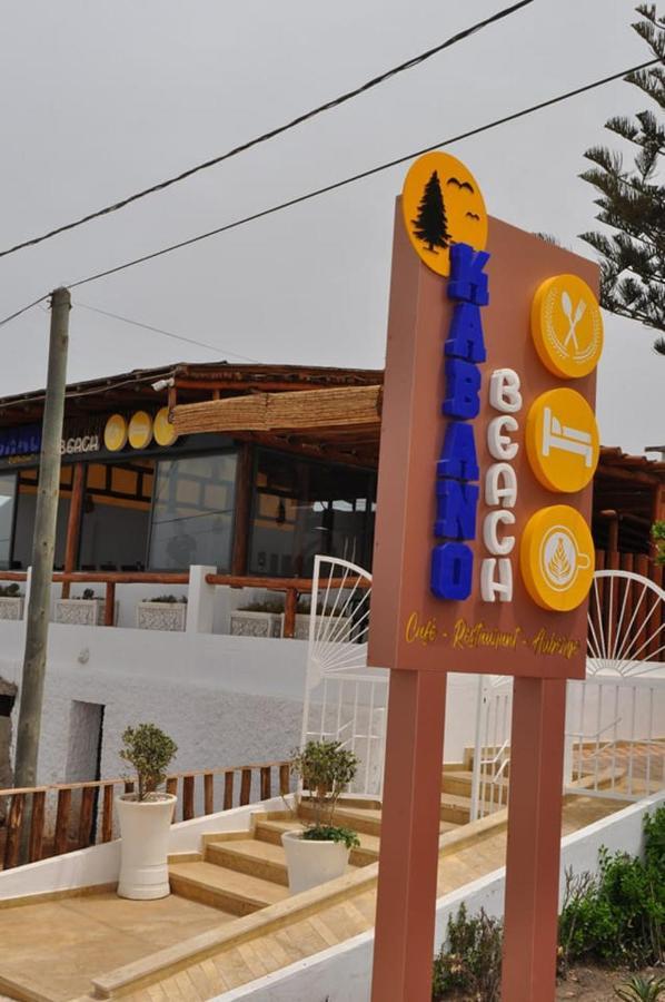 Kabano Beach Auberge Cafe Restaurant Moulay Bousselham Eksteriør billede