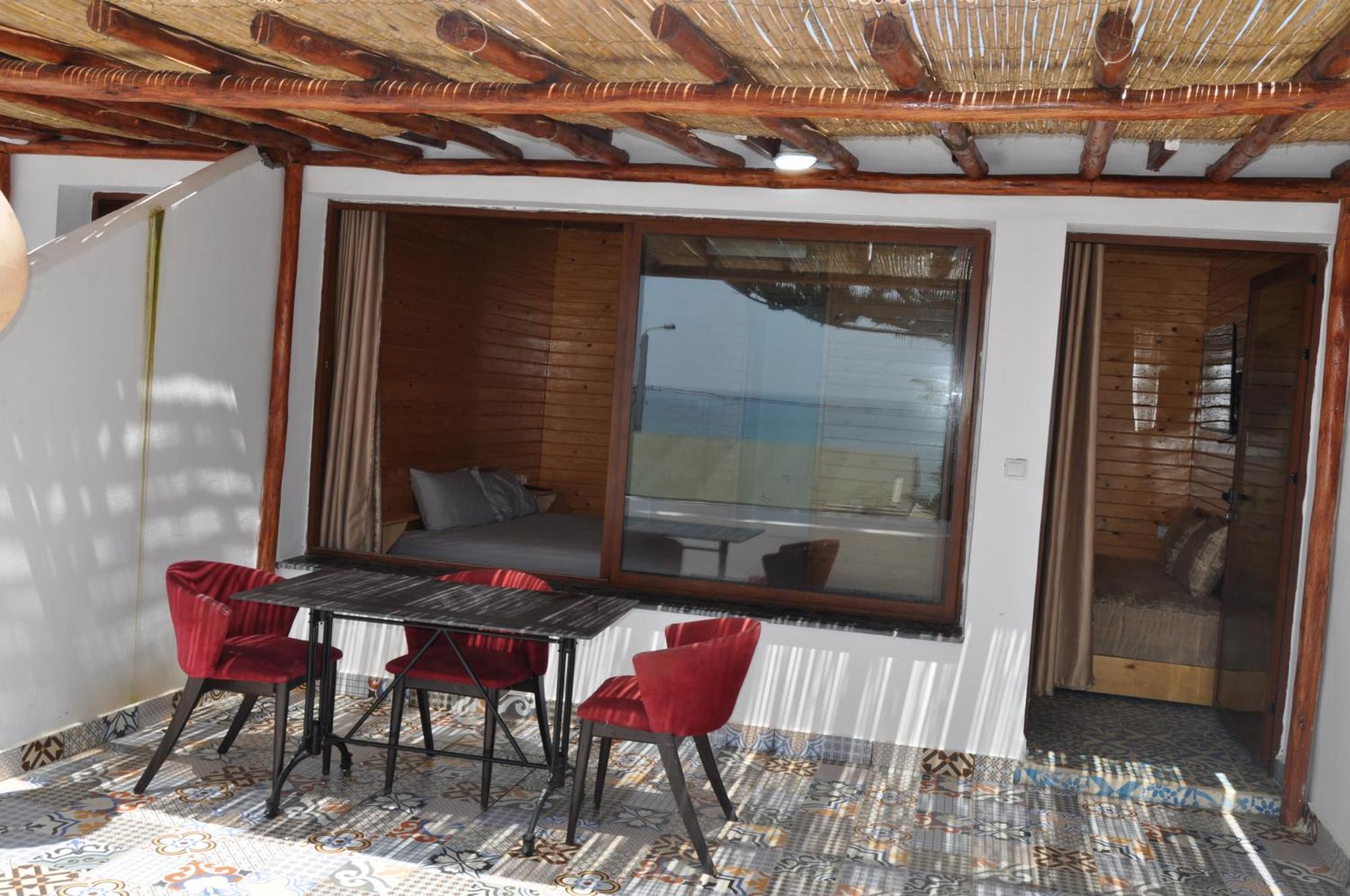 Kabano Beach Auberge Cafe Restaurant Moulay Bousselham Eksteriør billede