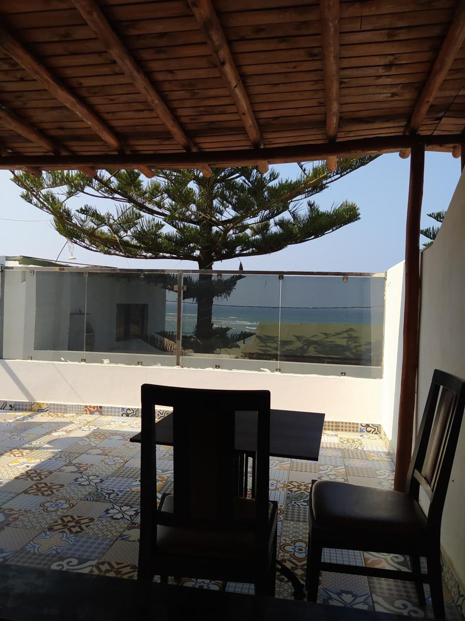 Kabano Beach Auberge Cafe Restaurant Moulay Bousselham Eksteriør billede